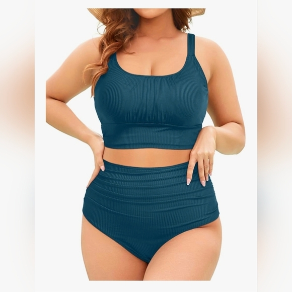 Tempt Me Other - Tempt Me Plus Size 2 Piece Swimsuit #1064